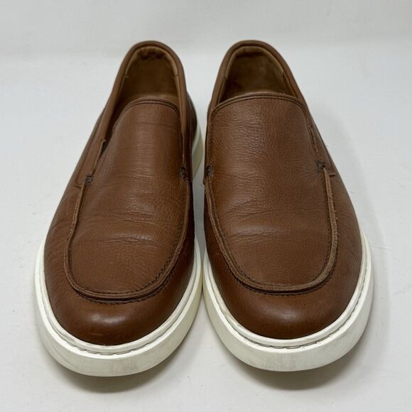 Allen Edmonds Hayes Loafer Sneakers Shoes Mens 11 D Brown Leather Casual Preppy main image 5